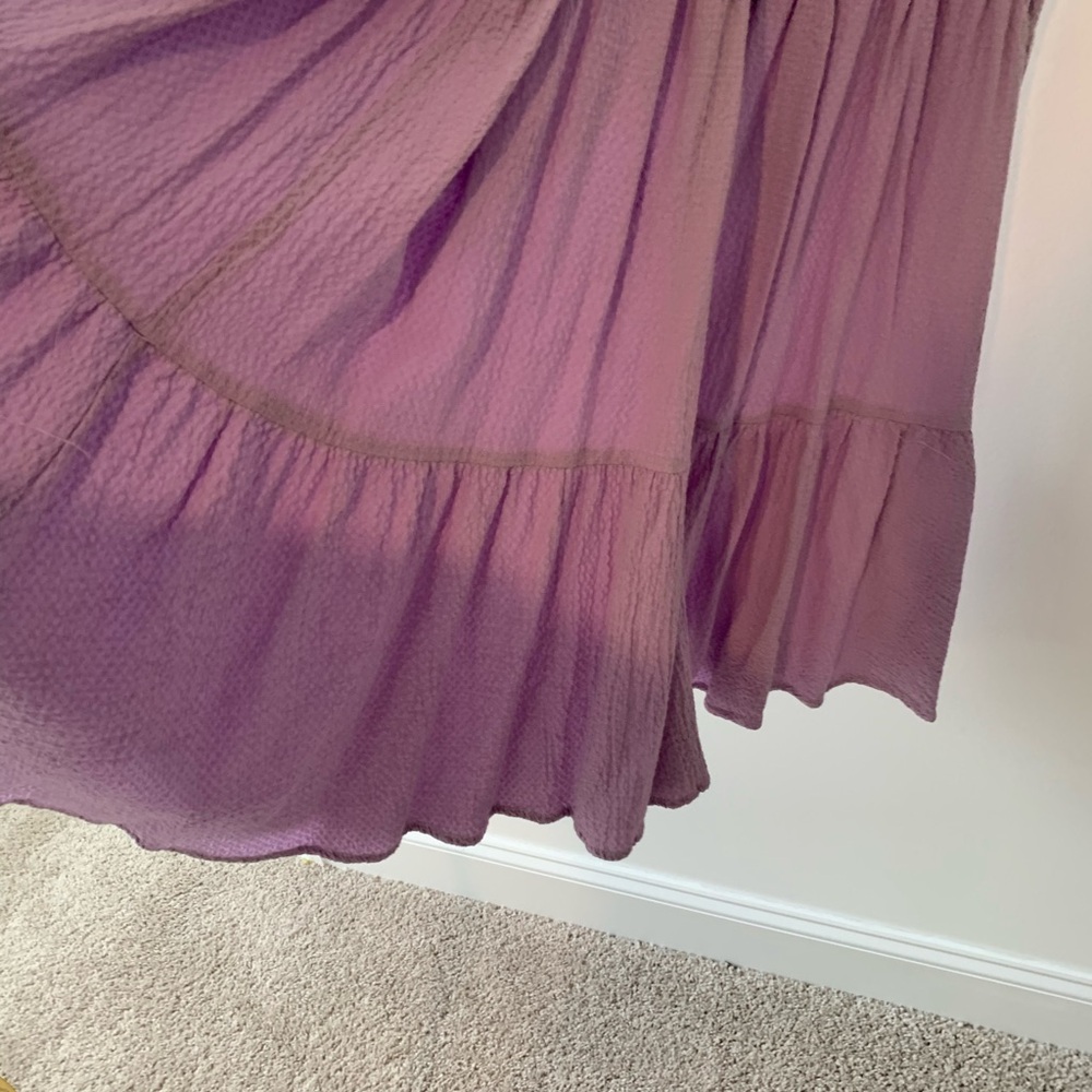 She’s so Soca Lavender Sleeveless baby doll dress small NWOT cotton - Picture 4 of 7